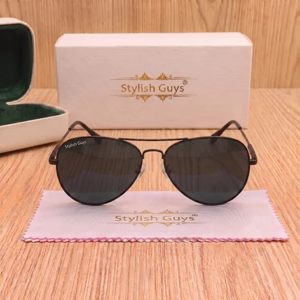 Sunglasses_For_Men_With_Black_Glass_Black_Frame_3517_Aviator_Oval_Sunglass_By_Sunglasses_Deal_Black_Black