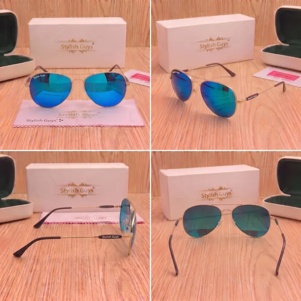 Sunglasses_For_Men_With_Aqua_Blue_Mercury_Glass_Golden_Frame_3517_Aviator_Oval_Sunglass_By_Sunglasses_Deal_Aqua_Blue_Mercury_Golden