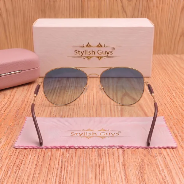Sunglasses_For_Men_With_Blue_Shade_Glass_Golden_Frame_3517_Aviator_Oval_Sunglass_By_Sunglasses_Deal_Blue_Shade_Golden