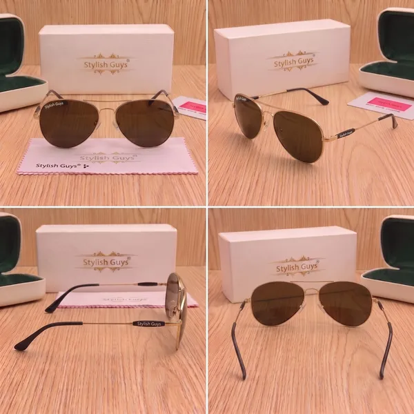 Sunglasses_For_Men_With_Brown_Glass_Golden_Frame_3517_Aviator_Oval_Sunglass_By_Sunglasses_Deal_Brown_Golden