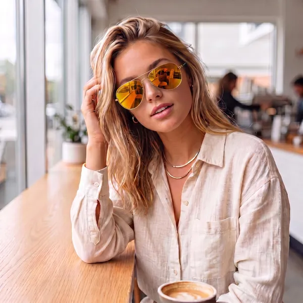 Sunglasses_For_Men_With_Orange_Mercury_Glass_Golden_Frame_3517_Aviator_Oval_Sunglass_By_Sunglasses_Deal_Orange_Mercury_Golden
