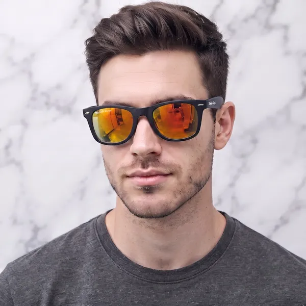Sunglasses_For_Men_With_Orange_Mercury_Glass_Black_Frame_2140_Wayfarer_Sunglass_By_Sunglasses_Deal_Orange_Black