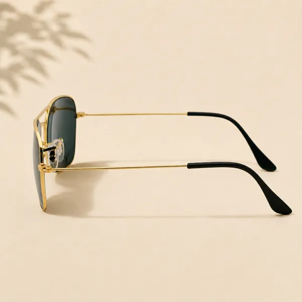 Sunglasses_For_Men_With_Black_Glass_Golden_Frame_3136_Square_Sunglass_By_Sunglasses_Deal_Black_Golden