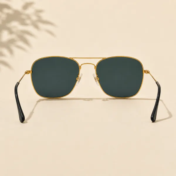 Sunglasses_For_Men_With_Black_Glass_Golden_Frame_3136_Square_Sunglass_By_Sunglasses_Deal_Black_Golden