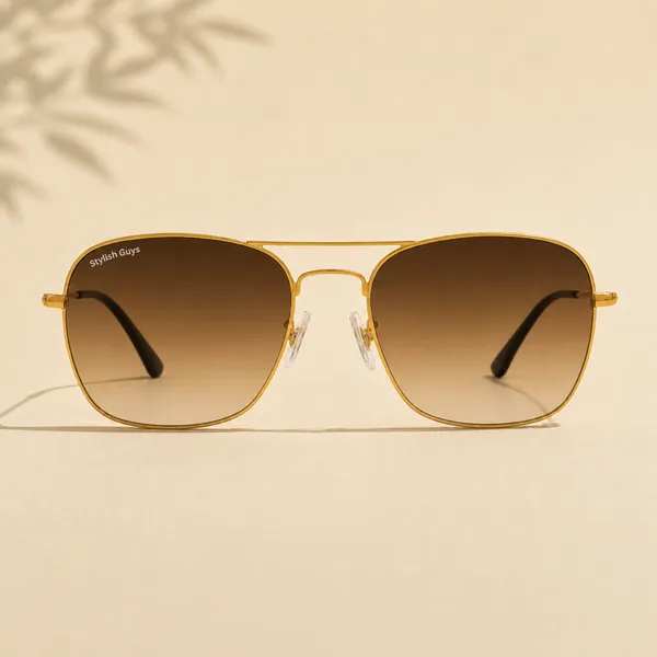 Sunglasses_For_Men_With_Brown_Shade_Glass_Golden_Frame_3136_Square_Sunglass_By_Sunglasses_Deal_Brown_Shade_Golden