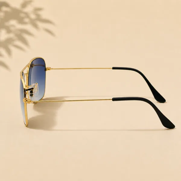 Sunglasses_For_Men_With_Blue_Shade_Glass_Golden_Frame_3136_Square_Sunglass_By_Sunglasses_Deal_Blue_Shade_Golden