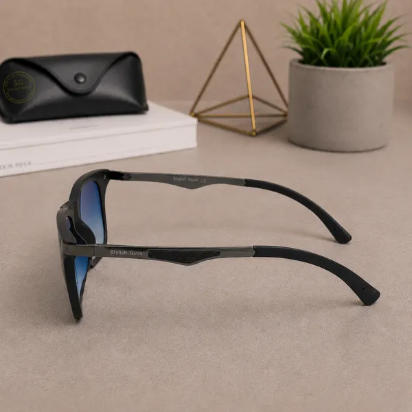Sunglasses_For_Men_With_Blue_Shade_Glass_Black_Frame_4287_Square_Sunglass_By_Sunglasses_Deal_Blue_Shade_Black