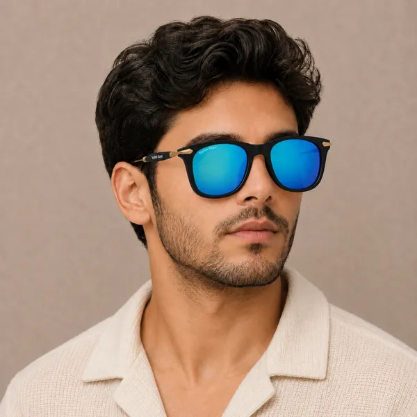 Sunglasses_For_Men_With_Aqua_Blue_Mercury_Glass_Golden_Frame_2148_Square_Sunglass_By_Sunglasses_Deal_Aqua_Blue_Golden
