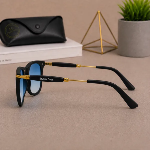 Sunglasses_For_Men_With_Blue_Shade_Glass_Golden_Frame_2148_Square_Sunglass_By_Sunglasses_Deal_Blue_Shade_Golden