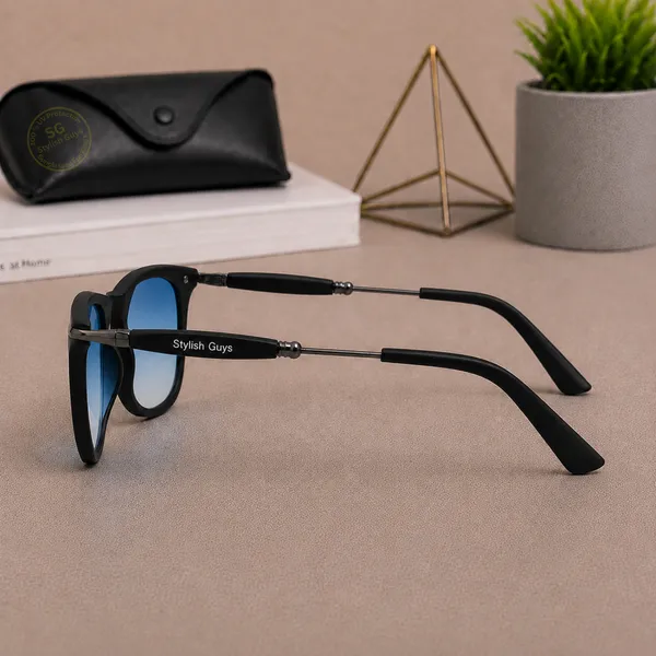 Sunglasses_For_Men_With_Blue_Shade_Glass_Black_Frame_2148_Square_Sunglass_By_Sunglasses_Deal_Blue_Shade_Black