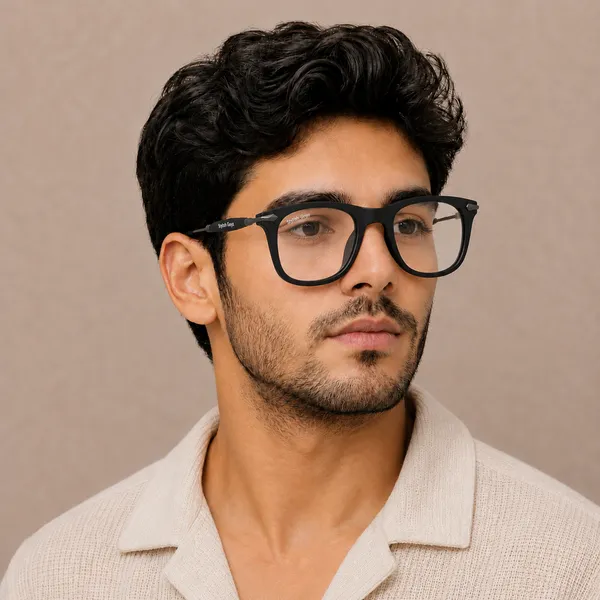 Sunglasses_For_Men_With_Clear_Glass_Black_Frame_2148_Square_Sunglass_By_Sunglasses_Deal_Clear_Black