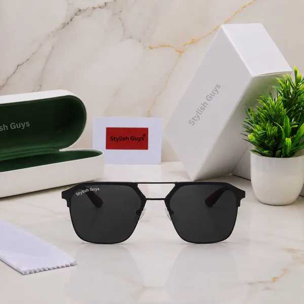 Sunglasses_For_Men_With_Black_Glass_Black_Frame_04_Square_Polarized_Sunglass_By_Sunglasses_Deal_Black_Black