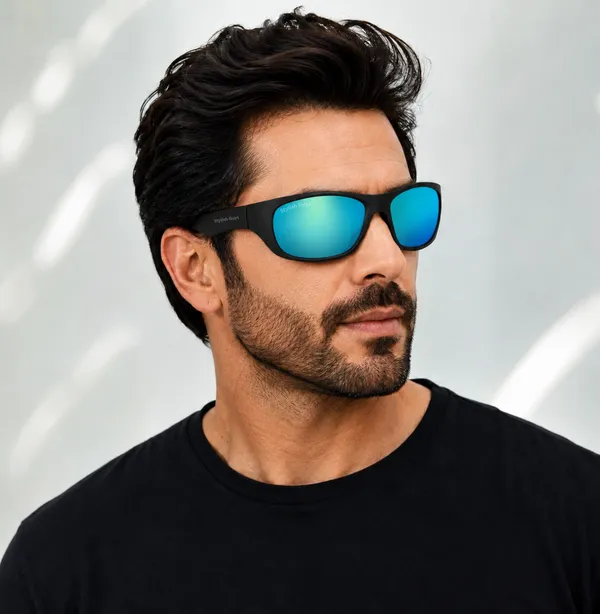 Sunglasses_For_Men_With_Aqua_Blue_Mercury_Glass_Black_Frame_2053_Sport_Sunglass_By_Sunglasses_Deal_Aqua_Blue_Black