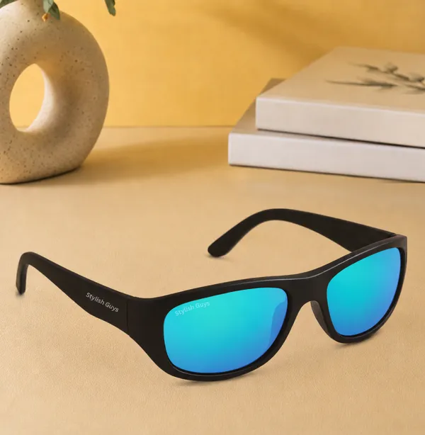 Sunglasses_For_Men_With_Aqua_Blue_Mercury_Glass_Black_Frame_2053_Sport_Sunglass_By_Sunglasses_Deal_Aqua_Blue_Black