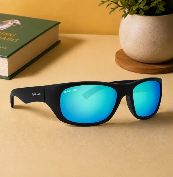 Sunglasses_For_Men_With_Aqua_Blue_Mercury_Glass_Black_Frame_2053_Sport_Sunglass_By_Sunglasses_Deal_Aqua_Blue_Black