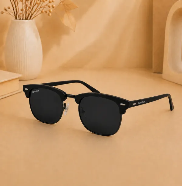 Sunglasses_For_Men_With_Black_Glass_Black_Frame_3016_Club_Master_Sunglass_By_Sunglasses_Deal_Black_Black