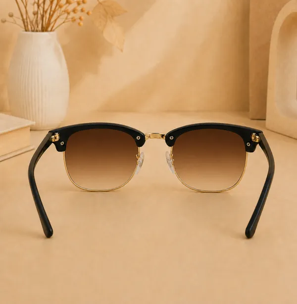Sunglasses_For_Men_With_Brown_Shade_Glass_Golden_Frame_3016_Club_Master_Sunglass_By_Sunglasses_Deal_Brown_Shade_Golden