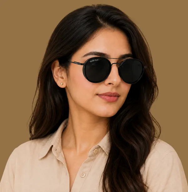 Sunglasses_For_Men_With_Black_Glass_Black_Frame_4612_Panto_Round_Sunglass_By_Sunglasses_Deal_Black_Black