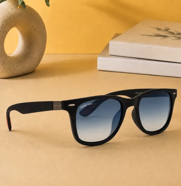 Sunglasses_For_Men_With_Blue_Shade_Glass_Black_Frame_4195_Square_Sunglass_By_Sunglasses_Deal_Blue_Shade_Black