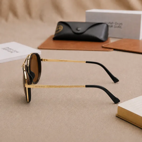 Sunglasses_For_Men_With_Brown_Glass_Golden_Frame_4414_Aviator_Oval_Sunglass_By_Sunglasses_Deal_Brown_Golden