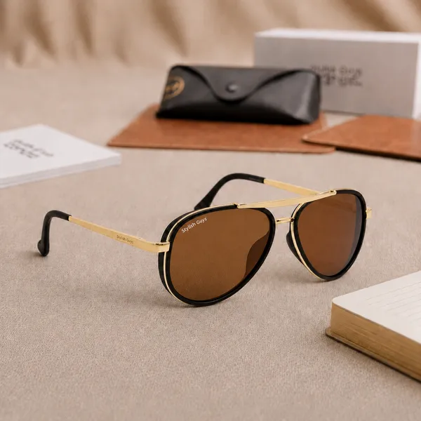 Sunglasses_For_Men_With_Brown_Glass_Golden_Frame_4414_Aviator_Oval_Sunglass_By_Sunglasses_Deal_Brown_Golden