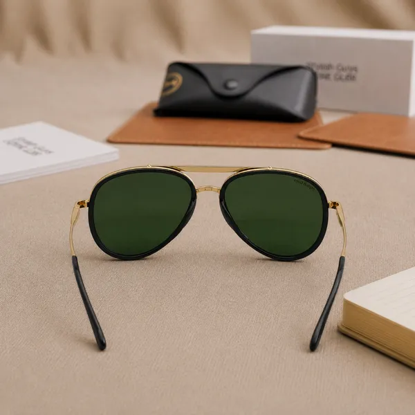 Sunglasses_For_Men_With_Black_Glass_Golden_Frame_4414_Aviator_Oval_Sunglass_By_Sunglasses_Deal_Black_Golden