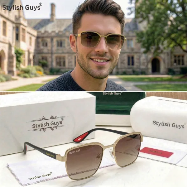 Sunglasses_For_Men_With_Brown_Shade_Glass_Golden_Frame_07_Square_Polarized_Sunglass_By_Sunglasses_Deal_Brown_Shade_Golden