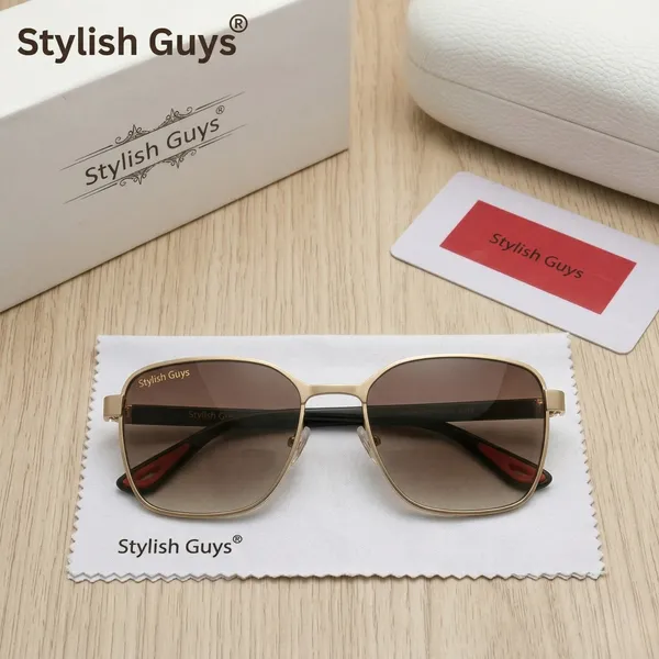 Sunglasses_For_Men_With_Brown_Shade_Glass_Golden_Frame_07_Square_Polarized_Sunglass_By_Sunglasses_Deal_Brown_Shade_Golden