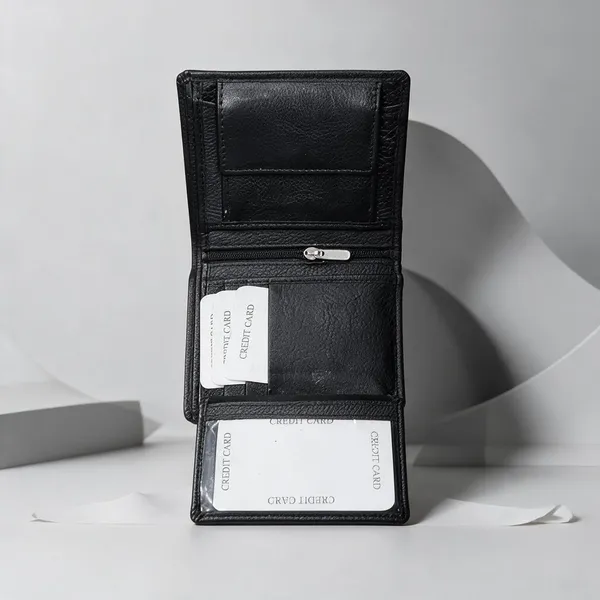 Black_wallet_100%_pure_leather_For_men
