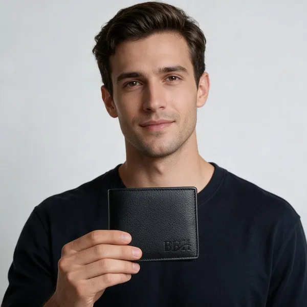 Black_wallet_100%_pure_leather_For_men