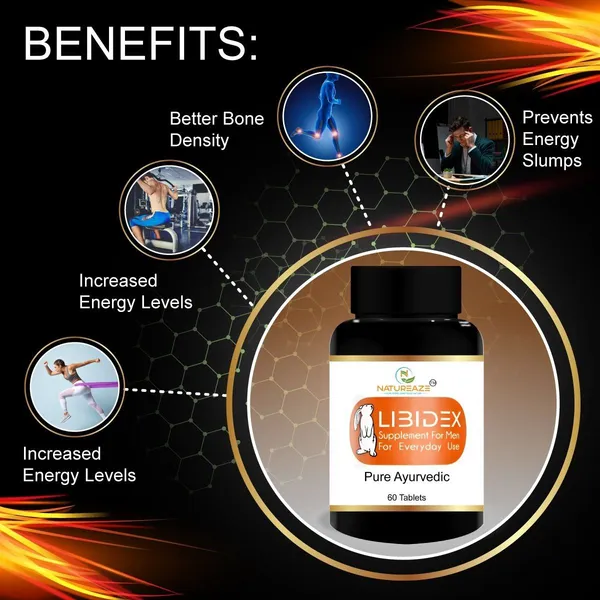 Natureaze_Libidex_Ayurvedic_Supplement_For_Men_60_Tablets