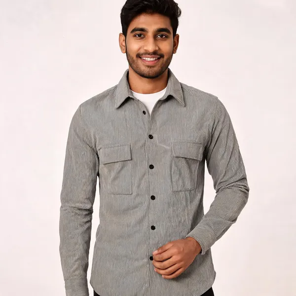 Half_White_Cotton_Spread_Collar_Full_Sleeve_Polo_Shirt