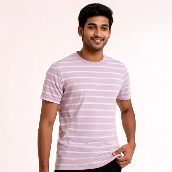 Light_Pink_Premium_Quality_Round_Neck_T-Shirts