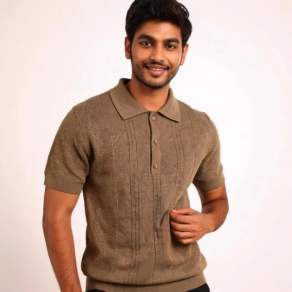 Brown_Lycra_Solid_Spread_Collar_Casual_Polo_T-Shirt