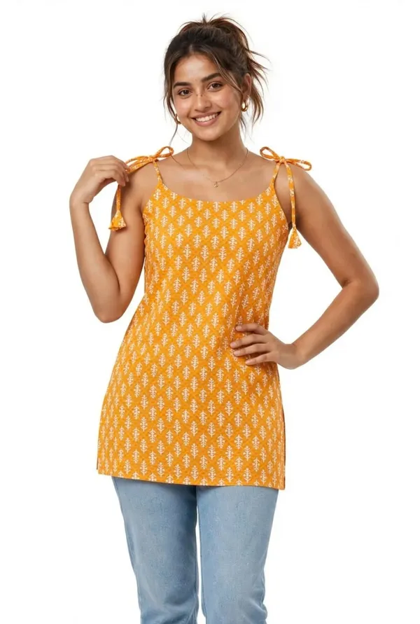 Orange_Printed_Tie_Strap_Top_for_Women