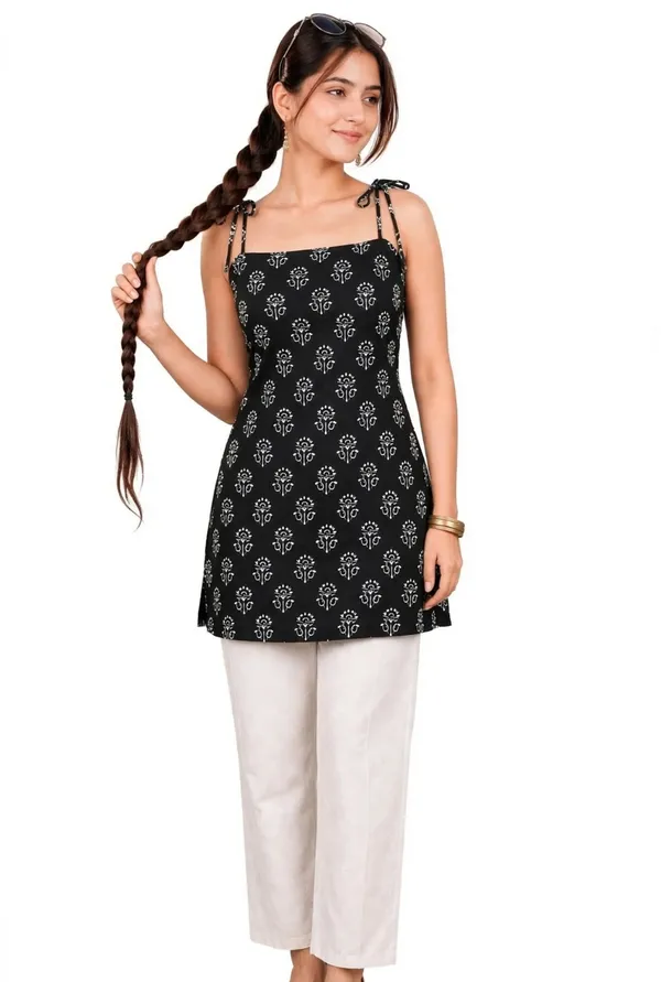 Black_Cotten_40\40_Kurti_For_Women