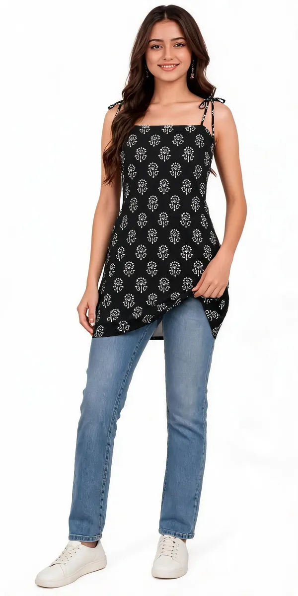Black_Cotten_40\40_Kurti_For_Women