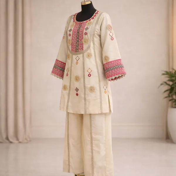 Designer_Tishu_Shimmer_Kurta_Pant_Set_For_Women_Default_Title