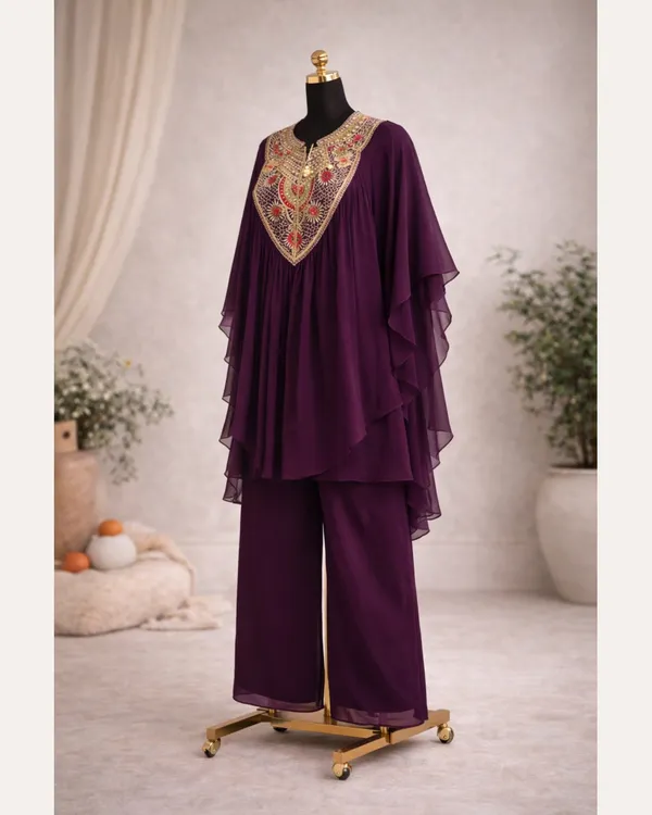 Luxury_Chinon_Embroidered_Kurta_Palazzo_Set_Party_Wear_Default_Title