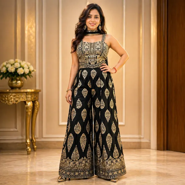 Premium_Georgette_Sharara_Set_For_Women_Party_Wear_Designer_Suit_Default_Title
