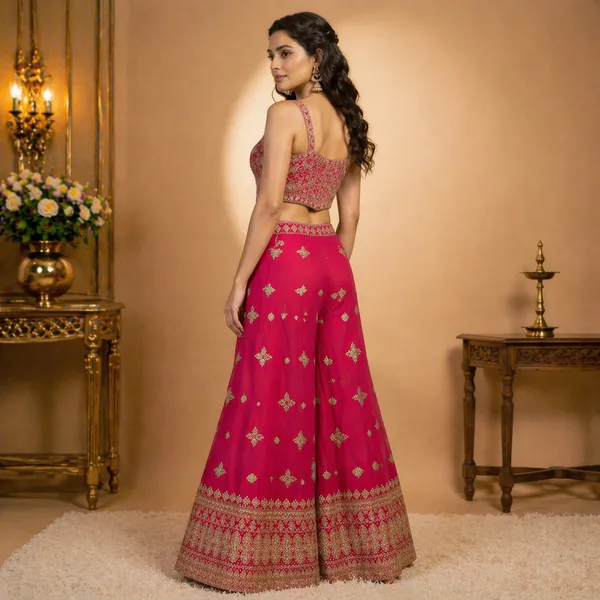 Elegant_Georgette_Sharara_Set_For_Women_Party_Wear_Embroidered_Suit_Default_Title