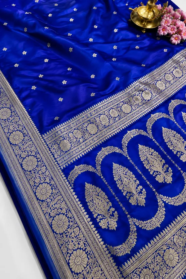 Premium_Mashru_Katan_Silk_Saree_Rich_Zari_Weaving_Traditional_Saree_Blue