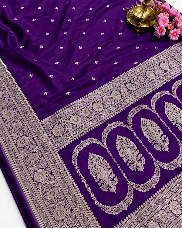 Premium_Mashru_Katan_Silk_Saree_Rich_Zari_Weaving_Traditional_Saree_Purple