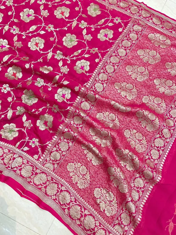 Katan_Silk_Zari_Jaal_Saree_Yellow