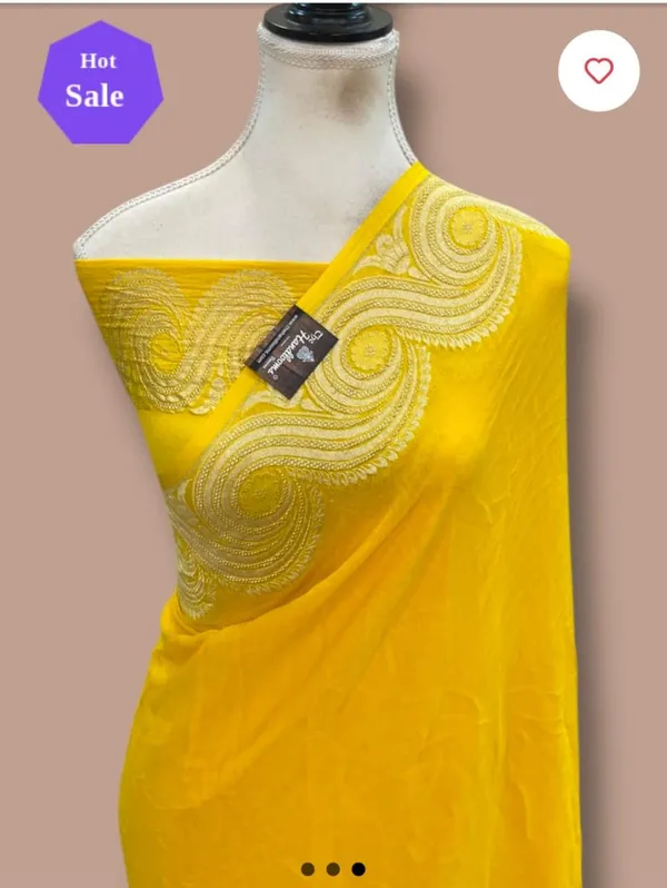 New_Arviel_Banarasi_Soft_Dybal_Warm_Silk_Saree_Lightweight_Designer_Saree_With_Gold_Zari_Border_Yellow