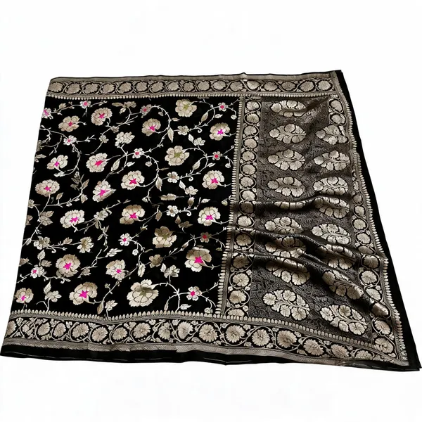 Katan_Silk_Zari_Jaal_Saree