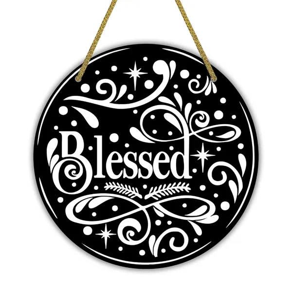 Blessed_Inspirational_Text_Round_Wall_Hanging_Decor