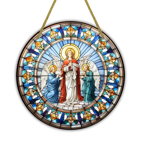 MDF_Religious_Stained_Glass_Wall_Hanging