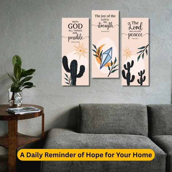 MDF_Christian_Quote_Wall_Decor_Set_Of_3