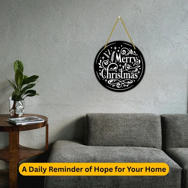 MDF_Christmas_Typography_Round_Hanging_Wall_Decor